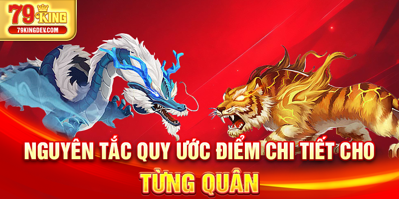 Rồng Hổ Là Gì? Game Bài Siêu Tốc Ăn Tiền Cực Đã Tại 79King Nguyên tắc quy ước điểm chi tiết cho từng quân